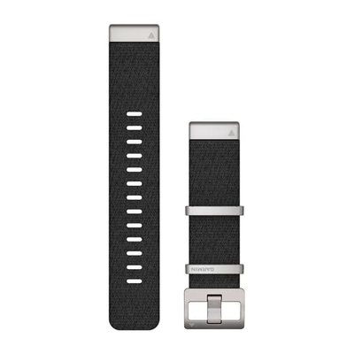 Ремінець QuickFit 22mm Watch Bands Jacquard-weave nylon strap Black 010-12738-21 010-12738-21 фото