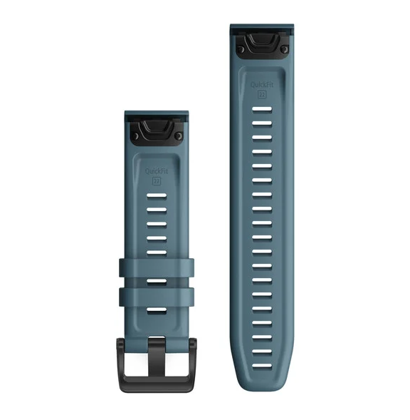 Ремешок QuickFit 22mm Watch Bands Lakeside blue silicone 010-12863-03 010-12863-03 фото