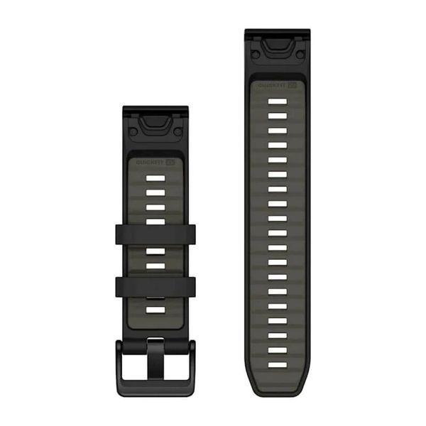 Ремінець Fenix 8 22mm QF Blk/Pebble Gry Silicone Band010-13392-00 010-13392-00 фото