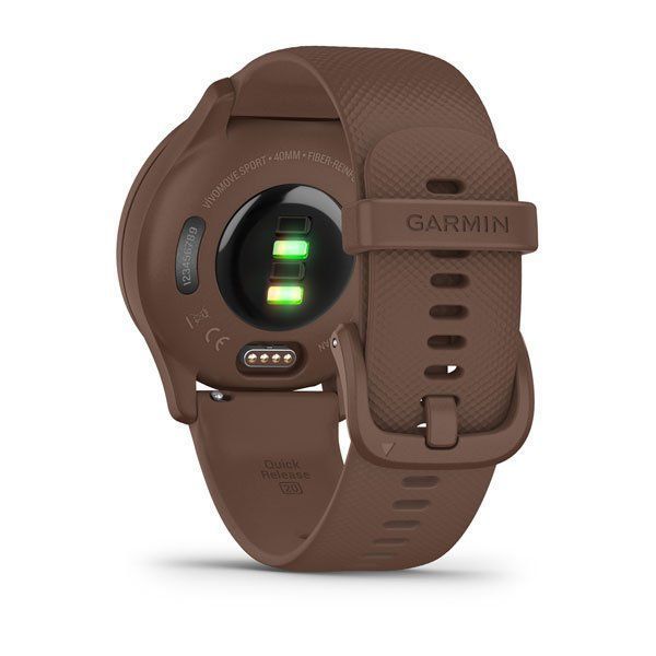 Смарт-часы Garmin Vivomove Sport Cocoa Silicone 010-02566-02 010-02566-02 фото