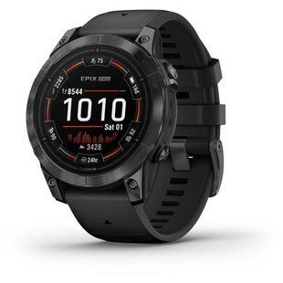 Смарт-годинник Garmin Epix Pro Gen 2 Standard Edition 47 mm Slate Grey with Black Band 010-02803-01 010-02803-01 фото