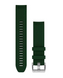 Ремінець MARQ QuickFit 22m Pine Green Silicone Band Bands for Smart watches 010-13008-01 010-13008-01 фото 1
