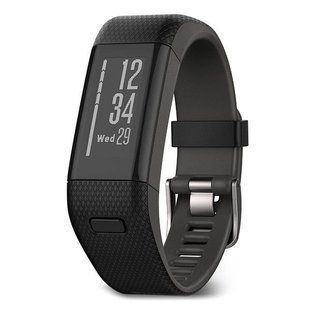 Смарт-часы Garmin Vivosmart HR+GPS WW Black Extra Large 010-01955-33 010-01955-33 фото