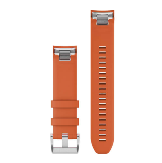 Ремінець MARQ QuickFit 22m Ember Orange Silicone Strap Bands for Smart watches 010-12738-34 010-12738-34 фото
