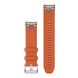 Ремешок MARQ QuickFit 22m Ember Orange Silicone Strap Bands for Smart watches 010-12738-34 010-12738-34 фото 2
