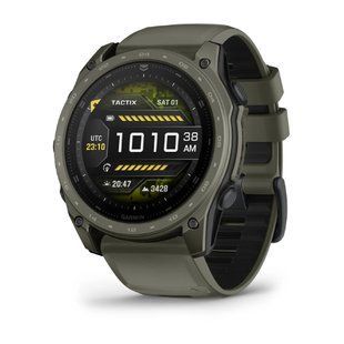 Смарт-годинник Garmin tactix 8 51 мм AMOLED Cerakote&reg; Coating, Olive 010-04553-11 010-04553-11 фото