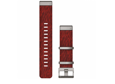Ремінець MARQ QuickFit 22m Jacquard Weave Nylon Strap Red Bands for Smart watches 010-12738-22 010-12738-22 фото