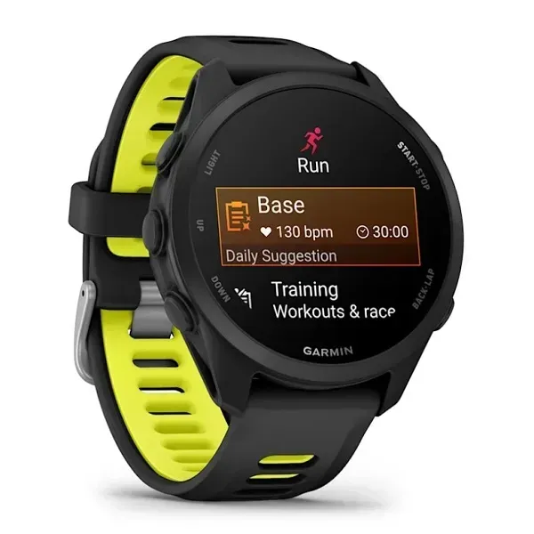 Смарт-годинник Garmin Forerunner 170 чорний з чорно-жовтим ремінцем 010-03920-00 010-03920-00 фото