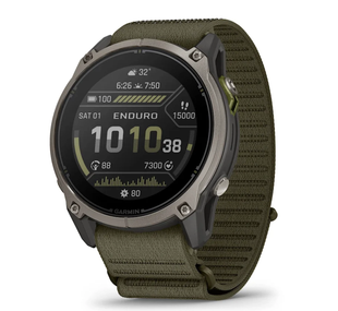 Смарт-годинник Garmin Enduro 4 з темно-оливковим тканинним ремінцем ComfortFit 010-04799-01 010-04799-01 фото