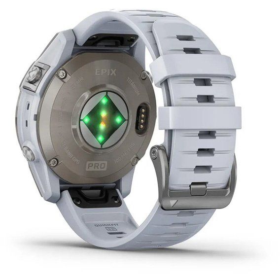 Смарт-часы Garmin epix Pro Gen 2 – Sapphire Edition 47 mm Titanium with Whitestone Band 010-02803-21 010-02803-21 фото