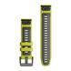 Ремешок QuickFit 22mm Watch Bands Electric Lime/Graphite Silicone 010-13280-03 010-13280-03 фото 2