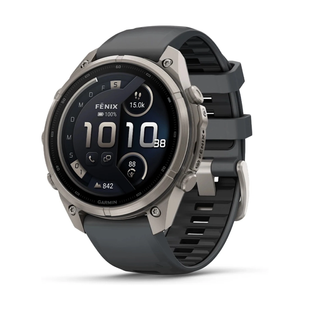Смарт-годинник Garmin Fenix 9 Pro 51mm LTE Titanium with Graphite/Black Silicone Band 010-04337-21 010-04337-21 фото