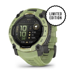 Смарт-годинник Garmin Instinct 3 50 мм AMOLED Fern Green з силіконовим ремінцем Fern Green 010-03020-02 010-03020-02 фото