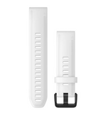 Ремінець QuickFit 20mm White silicone black hardware 010-12865-00 010-12865-00 фото