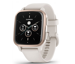 Смарт-часы Garmin Venu Sq 2 Music Edition Peach Gold Al. Bezel w. Ivory Case and S. Band 010-02700-11 010-02700-11 фото
