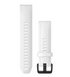 Ремінець QuickFit 20mm White silicone black hardware 010-12865-00 010-12865-00 фото 1