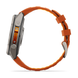 Смарт-годинник Garmin Fenix 9 Pro 51mm LTE Titanium with Autumn Orange/Orange Silicone Band 010-04337-01 010-04337-01 фото 7