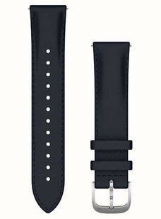 Ремешок Garmin Quick Release 20mm Silver Navy Leather Band 010-12924-20 010-12924-20 фото