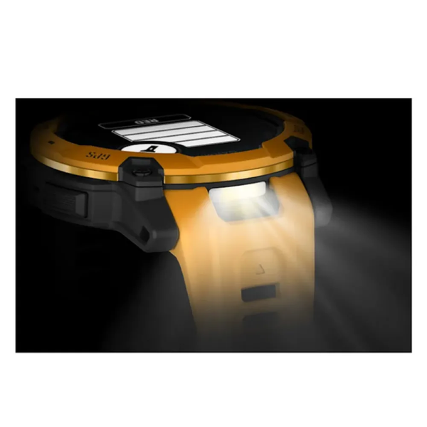 Смарт-годинник Garmin Instinct 3 50 мм Solar Sunburst з ремінцем Sunburst/Grey 010-02935-02 010-02935-02 фото