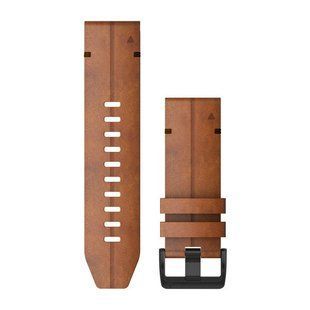РемешокFenix 6X 26mm QuickFit Chestnut Leather Band Leather Band for smart watch 010-12864-05 010-12864-05 фото
