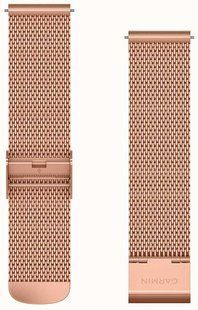 Ремінець Garmin Quick Release 20mm Milanese Rose Gold-Black 010-12924-24 010-12924-24 фото