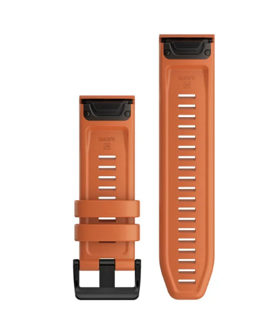 Ремешок Fenix 6X 26mm QuickFit Ember Orange Silicone Band 010-12864-01 010-12864-01 фото