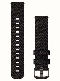 Ремешок Garmin Quick Release 20mm Fabric Graphite Black Pepper 010-12924-13 010-12924-13 фото