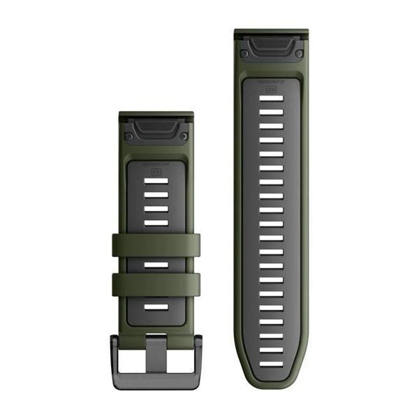 Ремінець QuickFit 26mm Moss/Graphite Silicone 010-13281-07 010-13281-07 фото