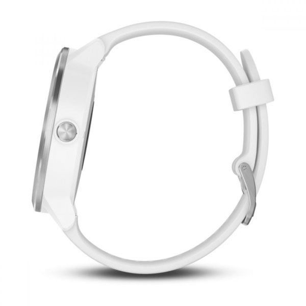 Смарт-часы Garmin vivoactive 3 E EU White/White Silicone Stainless Steel 010-01769-22 010-01769-22 фото