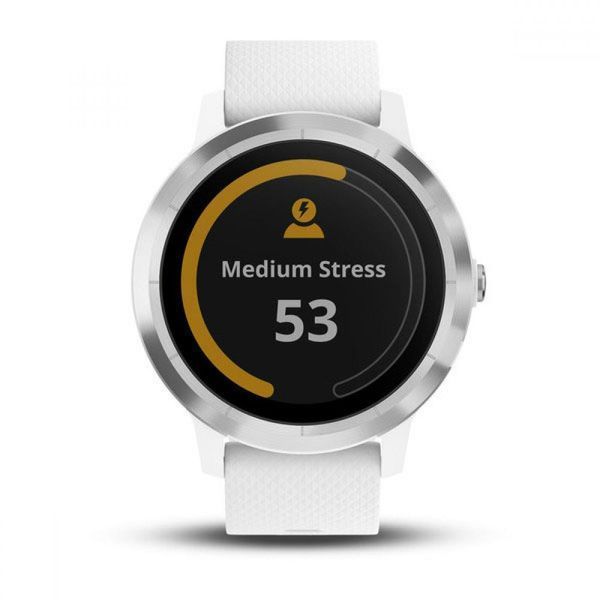 Смарт-часы Garmin vivoactive 3 E EU White/White Silicone Stainless Steel 010-01769-22 010-01769-22 фото