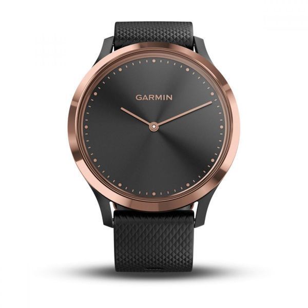 Смарт-годинник Garmin Vivomove HR E.EU Sport Black/Rose Gold 010-01850-26 010-01850-26 фото