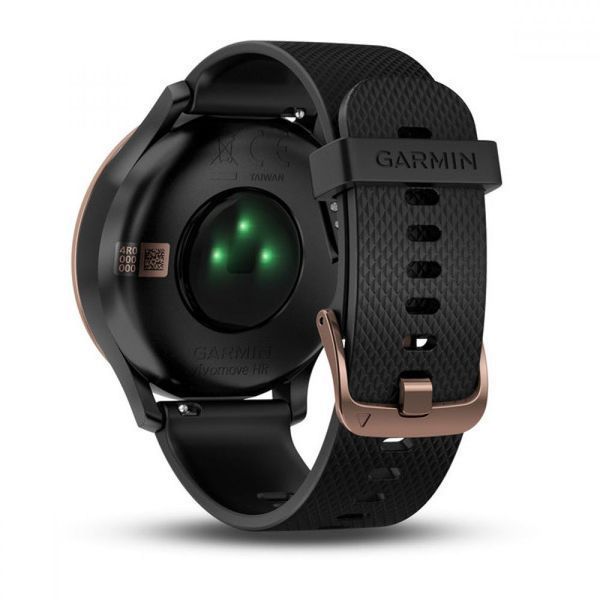 Смарт-годинник Garmin Vivomove HR E.EU Sport Black/Rose Gold 010-01850-26 010-01850-26 фото