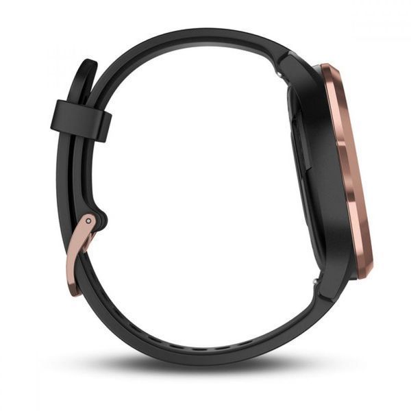 Смарт-годинник Garmin Vivomove HR E.EU Sport Black/Rose Gold 010-01850-26 010-01850-26 фото