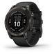 Смарт-часы Garmin fenix 7 Pro – Sapphire Solar Edition, Carbon Grey DLC Titanium with Black Band 010-02777-11 010-02777-11 фото 1