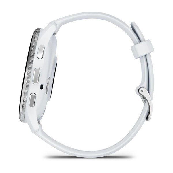 Смарт-часы Garmin Venu 3 Silver Stainless Steel Bezel with Whitestone Case and Silicone Band 010-02784-00 010-02784-00 фото