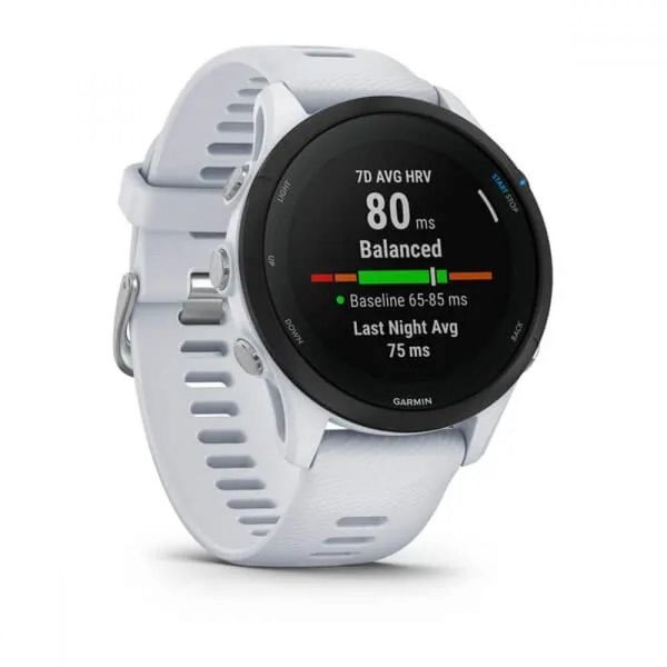 Смарт-годинник Garmin Forerunner 255 Music Whitestone 010-02641-31 010-02641-31 фото