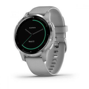 Смарт-часы Garmin vivoactive 4S Powder Gray/Silver 010-02172-03 010-02172-03 фото