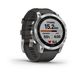 Смарт-годинник Garmin Fenix 7 Silver with Graphite Band 010-02540-01 010-02540-01 фото 3