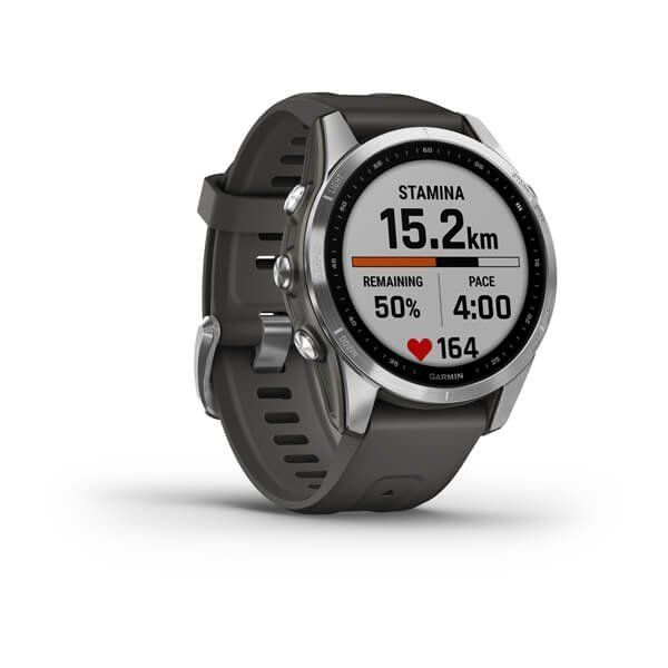 Смарт-часы Garmin Fenix 7S Silver with Graphite Band 010-02539-01 010-02539-01 фото