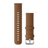 Ремешок Garmin Quick Release 22mm Band Brown Leather/Silver 010-12932-24 010-12932-24 фото