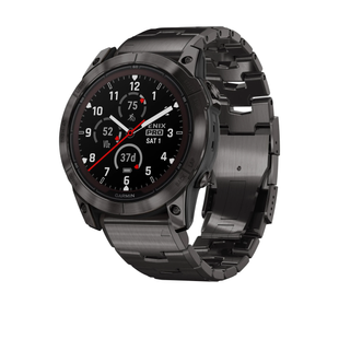 Смарт-годинник Garmin Fenix 7X Pro Sapphire Solar Edition Carbon Gray DLC Titanium with Vented Titanium Bracelet 010-02778-30 010-02778-30 фото