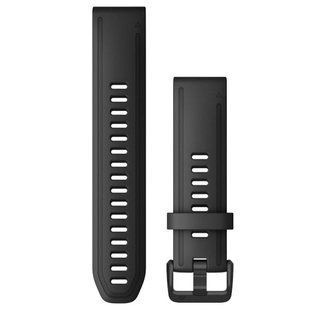 Ремінець Garmin Fenix 6s 20mm QuickFit Black Silicone Band 010-12867-00 010-12867-00 фото
