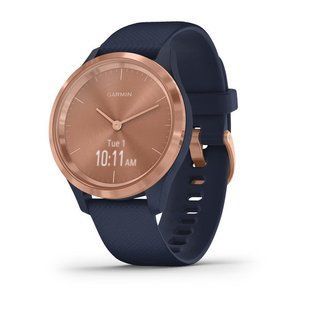 Смарт-часы Garmin Vivomove 3S Sport Blue-Gold Silicone 010-02238-23 010-02238-23 фото