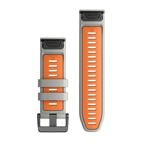 Ремешок EpixPRO (g2) 26mmQuickFit Gry/Ember Orang Silicone Band 010-13281-02 010-13281-02 фото