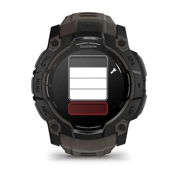 Смарт-часы Garmin Instinct 3 50mm AMOLED Black Bezel with Charcoal Band 010-03020-00 010-03020-00 фото