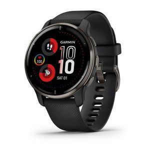 Смарт-часы Garmin Venu 2 Plus Black + Slate 010-02496-11 010-02496-11 фото