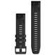Ремінець QuickFit 22mm Watch Bands Black Silicone 010-12863-00 010-12863-00 фото 2