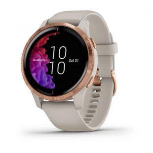 Смарт-часы Garmin VENU Light Sand/Rose Gold 010-02173-23 010-02173-23 фото