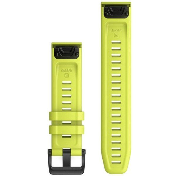 Ремешок QuickFit 22mm Watch Bands Amp yellow silicone 010-12863-04 010-12863-04 фото