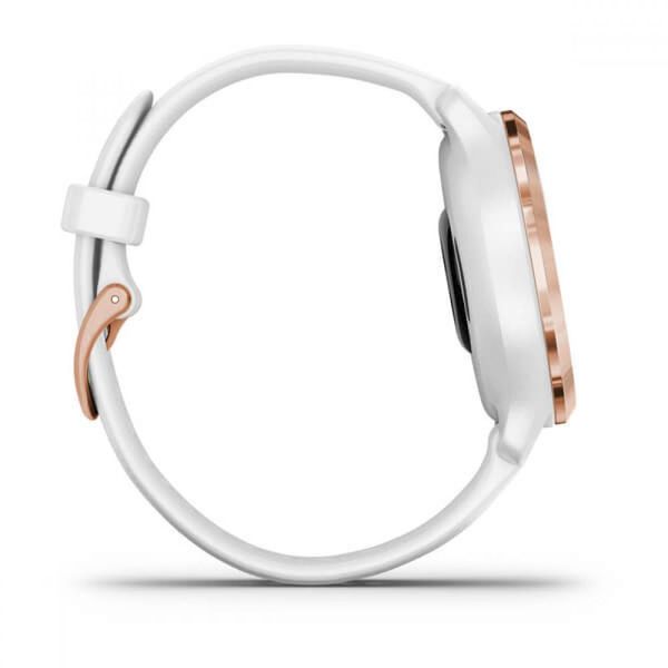 Смарт-годинник Garmin Venu 2S Rose Gold Bezel with White Case and Silicone Band 010-02429-13 010-02429-13 фото